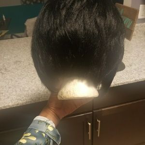 100% human hair u part wig